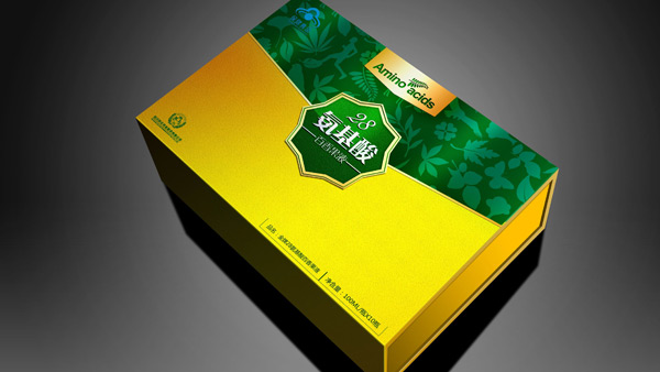 金牌氨基酸礼盒包装设计