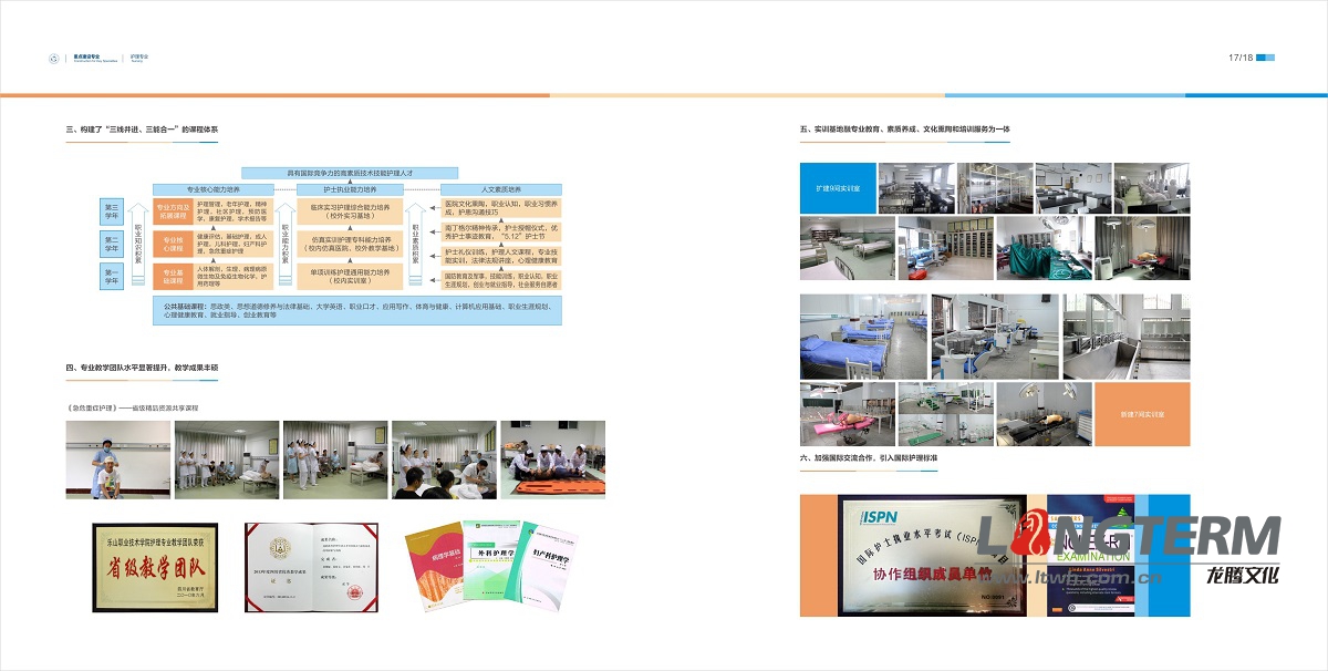 乐山职业技术学院省示范综合项目建设成果画册设计